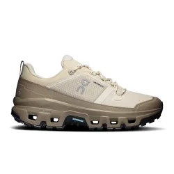 Pantofi trail On Cloudrock Low W WP - bej-maro Grain | Soba, impermeabili