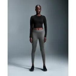 Bluză sport On Studio Long-T Crop - negru | mânecă lungă