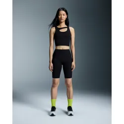 Bustieră sport On Studio Cut-Out Crop W - negru, design cut-out