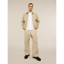 Pantaloni Icebreaker Twill Adjustable - bej Safari | Merino & bumbac