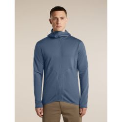 Hanorac Icebreaker 560 RealFleece Elemental II - gri Dawn | Merino