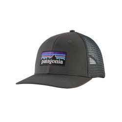 Șapcă Patagonia P-6 Logo Trucker Hat - albastru deschis