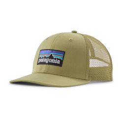 Șapcă Patagonia P-6 Logo Trucker Hat - albastru deschis