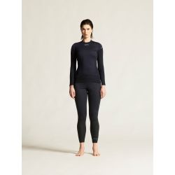 Bluză de corp Craft Active Extreme X Wind LS damă - negru Granite | anti-vânt