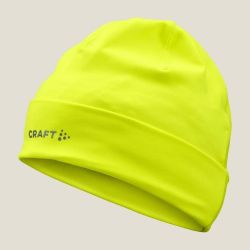 Căciulă alergare Craft CORE Essence Hat - galben fluo Flumino