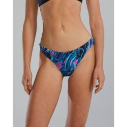 Slip bikini înot femei TYR Marmaris - albastru/roz | rezistent clor