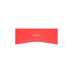 Bentiță alergare termală CEP Core Run Thermal Headband 2.0 - coral neon | protejează urechile