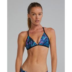 Costum înot bikini femei TYR Durafast Elite - albastru/roz | rezistent clor