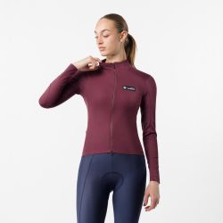 Geacă ciclism femei Castelli Sweetspot W Jacket - bordeaux inchis | Ristretto