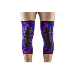 Protectii genunchi Seryt Arlecchino Pink Blue