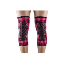 Protectii genunchi Seryt Checker Pink