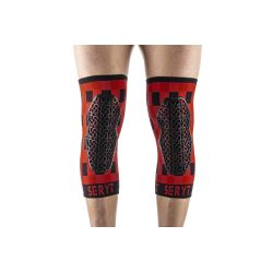 Protectii genunchi Seryt Checker Red