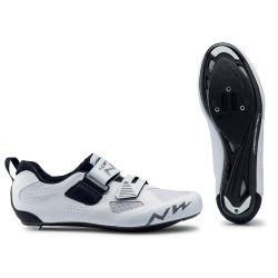 Pantofi Northwave Triatlonul Tribute 2 47 alb/negru