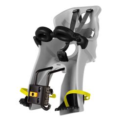 Scaun copil Bikefun Freccia B-Fix față gri mătase