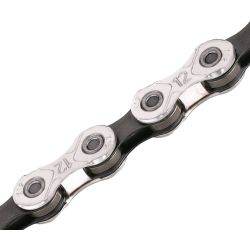 Lanț Kmc 12 vit. X12 1/2x11/128 126L argintiu/negru
