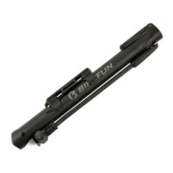 Pompă Bikefun Burster mini atelier plastic, negru - Gm-64P
