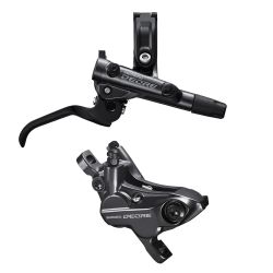 Frana Disc Hidraulica SHIMANO Deore BL-M6100 (R) + BR-M6120 (R) | Placute Resin