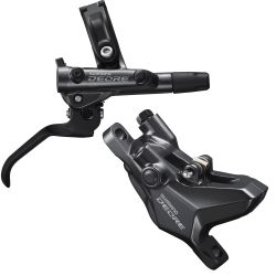 Frana Disc Hidraulica SHIMANO Deore BL-M6100 (R) + BR-M6100 (R) | Placute Resin