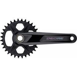 Angrenaj Pedalier SHIMANO Deore FC-M6100 - 1x12 Viteze, 170mm, 32T w/o CG