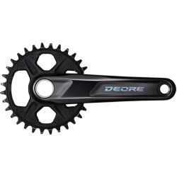 Angrenaj Pedalier SHIMANO Deore FC-M6100 - 1x12 Viteze, 175mm, 30T w/o CG