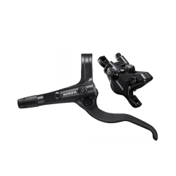 Frana Disc Hidraulica SHIMANO Deore BL-MT401 (L) + BR-MT410 (F) | Placute Resin
