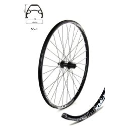 Roata Spate CROSSER X11 32H 27.5'' - Frana disc (CenterLock) cu Butuc Shimano AFHTX5058BZB | capsata