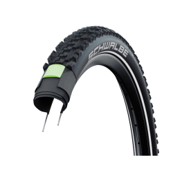 Cauciuc SCHWALBE Smart Sam Plus Perf DD - 28x1.60 (42-622) HS624 B/B-SK+RT, GreenGuard Addix 67EPI - Sarma