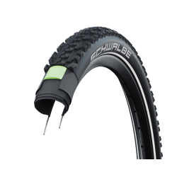 Cauciuc SCHWALBE Smart Sam Plus Perf DD - 26x2.25 (57-559) HS624 B/B-SK+RT, GreenGuard Addix 67EPI 35B - Sarma