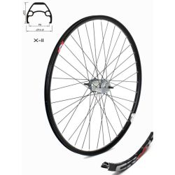 Roata Spate CROSSER X11 36H 28''/29'' - 3 viteze in Butuc SHIMANO Nexus SG-3C41 | capsata