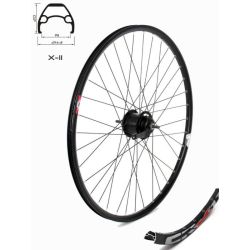 Roata Spate CROSSER X11 36H 28''/29'' 7 viteze in Butuc SHIMANO Nexus SG-C3001-7 | capsata