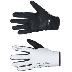 Mănuși Northwave iarnă Fast Pro Gel S lung, gri deschis