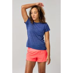 Brooks Luxe Short Sleeve W – Tricou de alergare foarte moale - Albastru