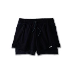 Brooks High Point 3" Short W – Pantaloni scurți de alergare trail 3" - Negru