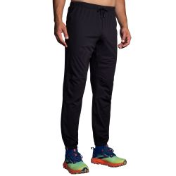 Brooks High Point Waterproof Pant – Pantaloni impermeabili de alergare trail - Negru