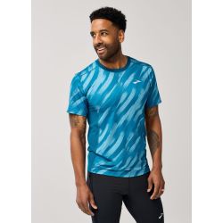 Brooks Atmosphere Short Sleeve 3.0 – Tricou de alergare ușor cu protecție UV - Albastru (416)