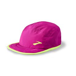 Brooks Lightweight Packable Hat 2.0 – Pălărie de alergare ușoară, pliabilă - Mov