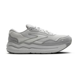 Brooks Ghost Max SE W – Pantofi alergare cu amortizare înaltă, piele întoarsă - Gri