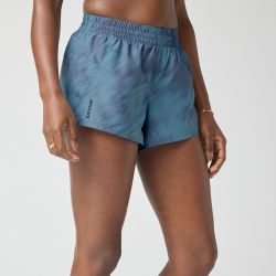 Brooks Dash Short Printed W – Pantaloni scurți de alergare cu imprimeu - Albastru