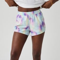 Brooks Dash Short Printed W – Pantaloni scurți de alergare cu imprimeu - Mov