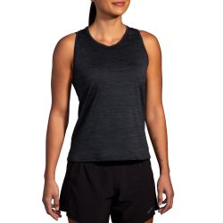 Brooks Luxe Tank W – Maiou de alergare foarte moale - Negru