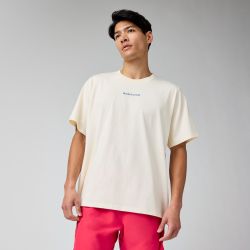 Brooks Movement Heavyweight Tee – Tricou din bumbac gros - Alb (190)