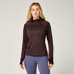 Brooks Momentum Thermal Hoodie W – Hanorac termic de alergare - Maro