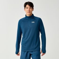 Brooks Thermal Reflective 1/2 Zip – Bluză termică reflectorizantă cu fermoar - Albastru