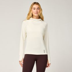 Brooks Momentum Thermal Hoodie W – Hanorac termic de alergare - Alb
