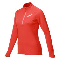 INOV8 Technical Mid HZ W – Bluză tehnică cu fermoar scurt - Roșu