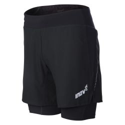 INOV8 Race Elite 7" Short – Pantaloni scurți de alergare 7" - Negru cu roșu