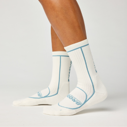 Brooks Cascadia Crew Sock – Șosete de alergare trail - Alb