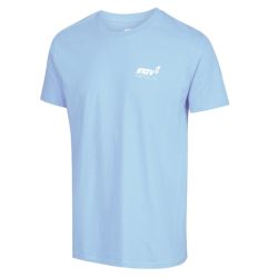 INOV8 Organic Cotton Tee Forged – Tricou din bumbac organic - Albastru deschis