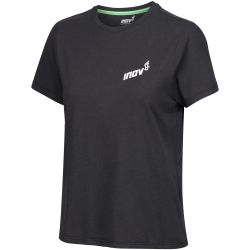 INOV8 Graphic Tee SS Brand – Tricou din bumbac cu imprimeu - Gri închis