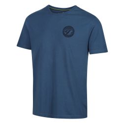 INOV8 Graphic Tee SS 2003 – Tricou din bumbac organic cu imprimeu - Albastru